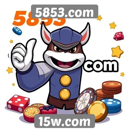 Análise da plataforma de jogos 5853.com