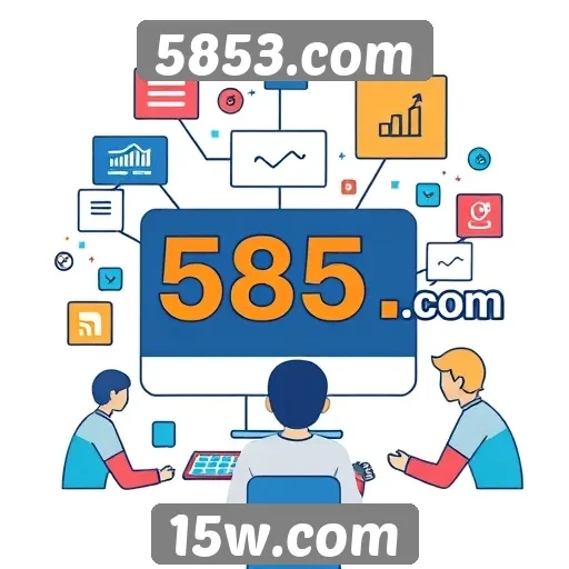 Estratégias de marketing adotadas pelo 5853.com