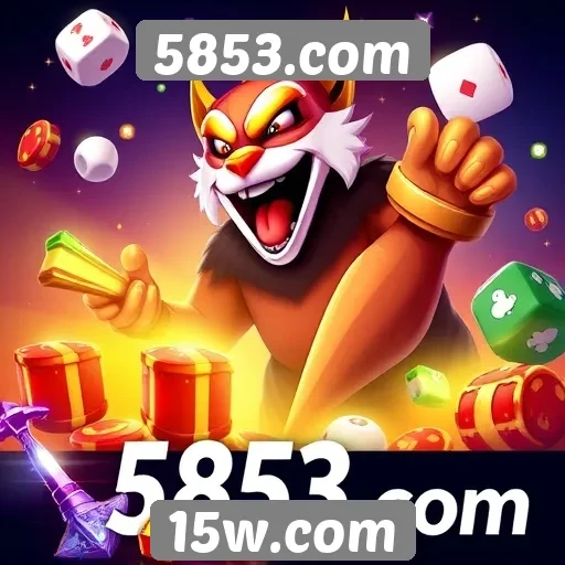 5853.com oferece diversas opções de jogos online